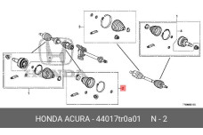 HONDA 44017-TR0-A01
