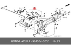 HONDA 52400-SH3-030