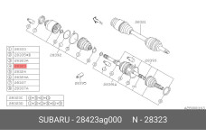 SUBARU 28423-AG000