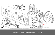 HONDA 45019-SNB-000