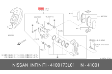 NISSAN 41001-73L01