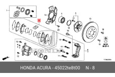 HONDA 45022-TE8-T00