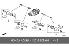 HONDA 42018-SXS-A01