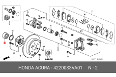 HONDA 42200-S3V-A01