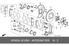 HONDA 44200-SM1-008