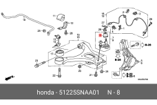HONDA 51225-SNA-A01