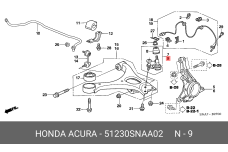 HONDA 51230-SNA-A02