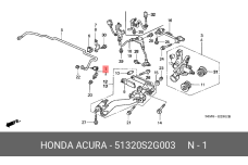 HONDA 51320-S2G-003