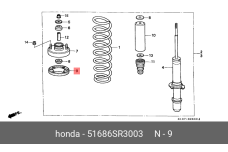 HONDA 51686-SR3-003