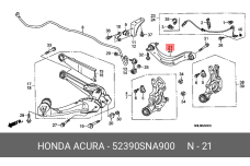 HONDA 52390-SNA-900