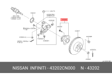 NISSAN 43202-CN000