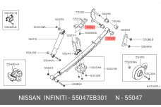NISSAN 55047-EB301