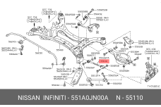 NISSAN 551A0-JN00A