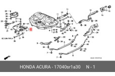 HONDA 17040-SR1-A30