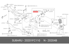SUBARU 20201-FC110
