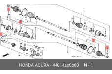 HONDA 44014-SX0-C60