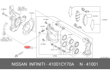 NISSAN 41001-CY70A