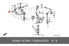 HONDA 51460-SR3-023