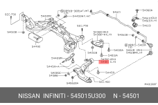 NISSAN 54501-5U300