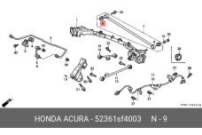 HONDA 52361-SF4-003