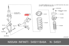 NISSAN 54501-1BA8A