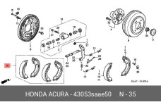 HONDA 43053-SAA-E50