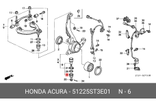 HONDA 51225-ST3-E01
