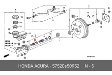 HONDA 57520-S50-952