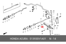 HONDA 51393-SV1-A01
