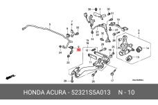 HONDA 52321-S5A-013