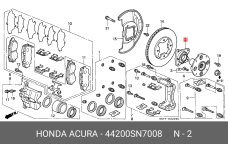 HONDA 44200-SN7-008