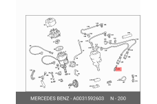 MERCEDES-BENZ A0031592603