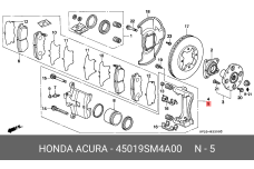 HONDA 45019-SM4-A00