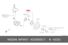NISSAN 43200-85E11