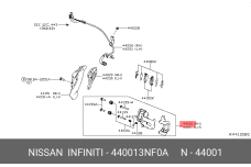 NISSAN 44001-3NF0A