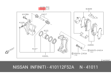 NISSAN 41011-2F52A