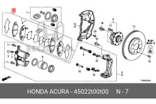 HONDA 45022-T00-T00