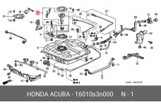 HONDA 16010-S3N-000