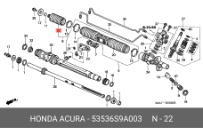 HONDA 53536-S9A-003