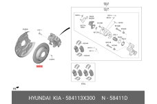 HYUNDAI / KIA 58411-3X300