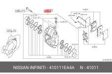 NISSAN 41011-1EA4A