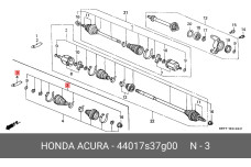HONDA 44017-S37-G00