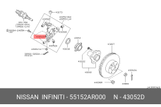 NISSAN 55152-AR000