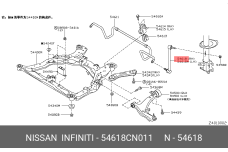 NISSAN 54618-CN011