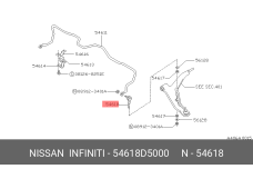 NISSAN 54618-D5000
