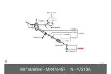 MITSUBISHI MR476457