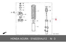 HONDA 51602SV4J12