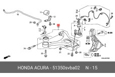 HONDA 51350-SVB-A02