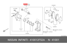 NISSAN 41001-2F52A