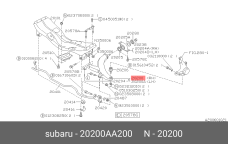 SUBARU 20200-AA200